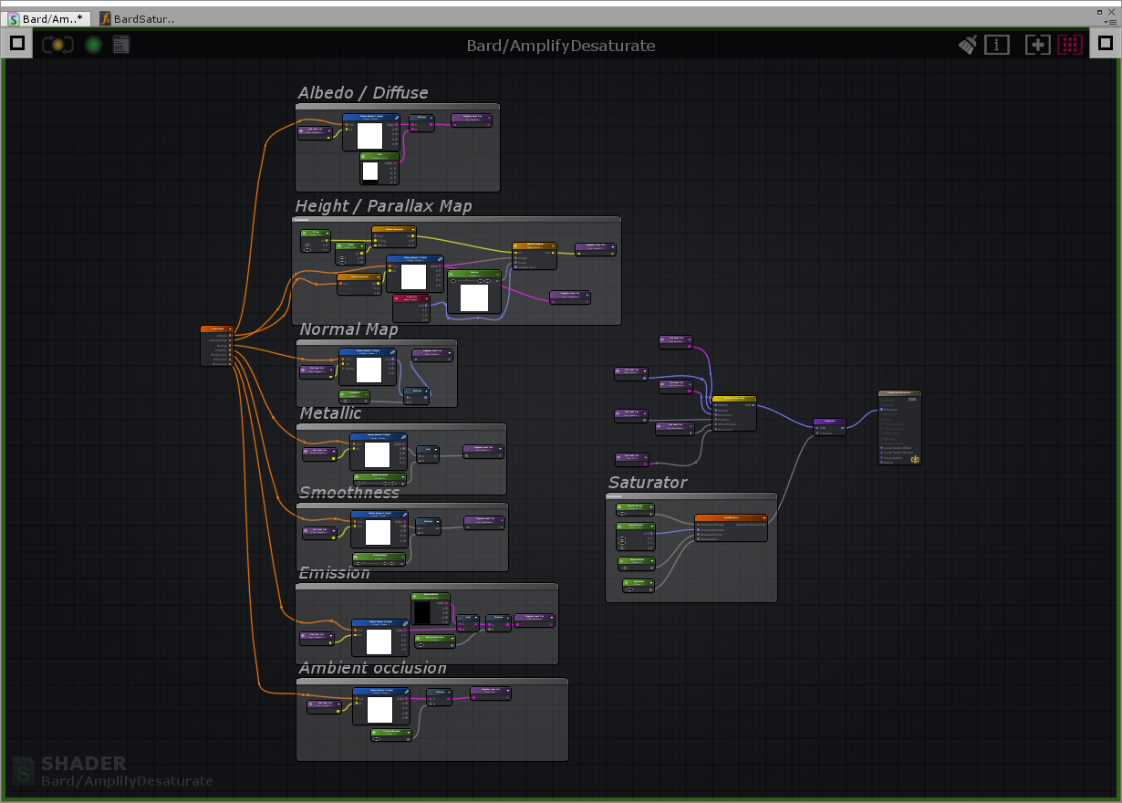 desaturationAmplifyShader